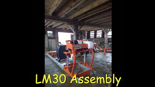 Norwood LM30 Sawmill  Full Assembly Overall Process 8 [upl. by Eicnan]