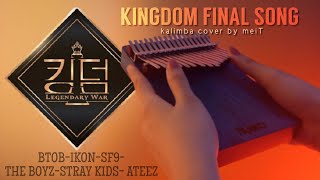 Kingdom  Legendary War Final Song Compilation  Kalimba Cover by meiT 【With Tabs】 [upl. by Asaph]