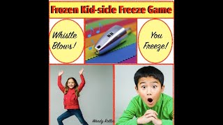 Frozen Kidsicle Freeze Game [upl. by Betteanne731]