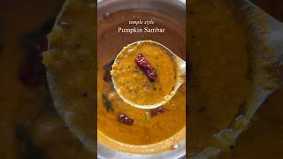 Temple style pumpkin sambar [upl. by Christyna]