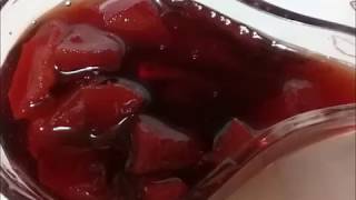 confiture de coing  مربى السفر جل [upl. by Ydur]