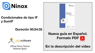 Ninox Database Condicionales de tipo IF y SumIF en español [upl. by Shaina]