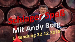 Schlager Spaß mit Andy Borg 1 Sendung 22 12 2018 [upl. by Niattirb]