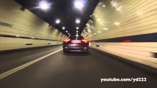 Maserati GranTurismo S  LOUD tunnel sounds [upl. by Esinal]