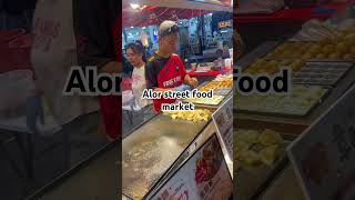 Alor street food market  Kuala Lumpur [upl. by Geesey]