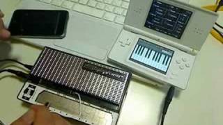 Stylophone with KORG DS10  iPhone App [upl. by Swetlana680]