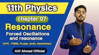 Resonance class 11  Forced oscillations and resonance class 11  Resonance physics class 11 [upl. by Ertnom]