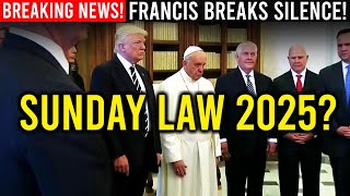 ALERT POPE BREAKS HIS SILENCE CLIMATE SUNDAY DIALOGUE WITH NEW PRESIDENT DONALD TRUMP [upl. by Ebaj]