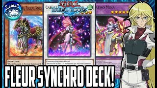 🌺COMO LA FLOOOOOR TANTO AMOOOOOR💃  NUEVO FLEUR SYNCHRO DECK  YuGiOh Duel Links [upl. by Kippar943]