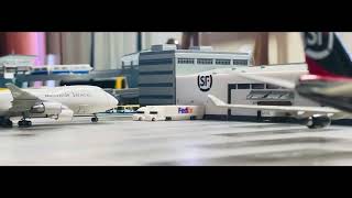 1400 Model Airport in Action Series  Partial Cargo Area [upl. by Mall]