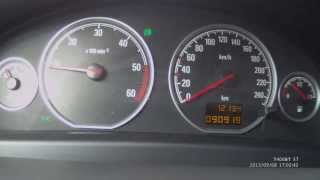 vectra c 19 cdti 150 HP Z19DTH stock acceleration [upl. by Jaffe]