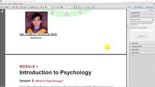 SOCIAL WORK REVIEWER HBSE PSYCH 111  INTRODUCTION TO PSYCHOLOGY [upl. by Esac]