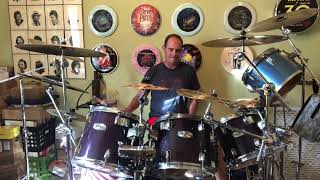 “THE THINGS WE DO FOR LOVE” Drum Cover 10cc 1976 [upl. by Samp293]