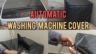 Top Loading Automatic Washing Machine Cover  Daraz Shopping Review  Unboxing  Sehrish hanif Vlogs [upl. by Roselane]