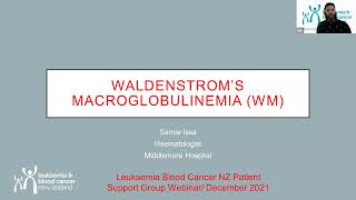 Waldenstroms Macroglobulinemia Webinar [upl. by Viviana]