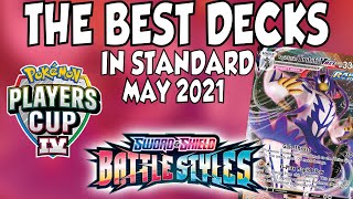 The Best Decks  PTCGO Standard Format May 2021 Battle Styles Pokémon Trading Card Game Meta [upl. by Winshell356]