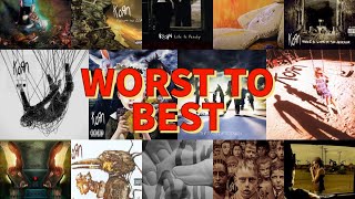 Korn Albums Ranked Worst To Best 19942022 [upl. by Reade]