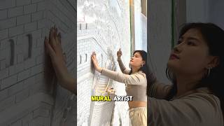 New Mural Art Project muralarts wallmuralart muralartist shortsviral [upl. by Artair]