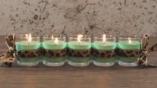 DIY Ribbon Votive Holder [upl. by Aniela]