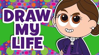 Draw my life de Miss Cala Padilla  Distroller [upl. by Enetsuj]