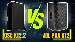 JBL PRX812 vs QSC K122 Ultimate 12quot Powered Speaker Showdown [upl. by Pfeifer762]