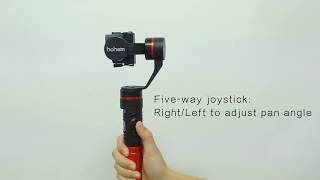 hohem HG5 Pro 3 axis stabilizing gimbal for go pro users guide [upl. by Towers964]