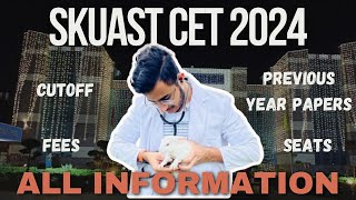 SKUAST Jammu CET Common Entrance Test 2024  All Information  SKUAST Cutoff skuastjammu skuast [upl. by Aimerej722]