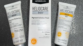 Heliocare Pigment Fluid Solution واقي شمس خاص 👌❤️بالبشرة المعرضة للكلف من هيليو كير [upl. by Etrem]