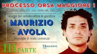 Maurizio Avola 14 Mag 1996  Processo Orsa Maggiore I  Terza Parte [upl. by Tenaj43]