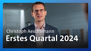 CEO Christoph Aeschlimann zum ersten Quartal 2024 [upl. by Seugram]