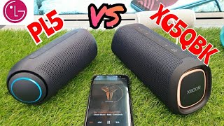 LG XBoom Go XG5QBK vs LG PL5 20W  Bass Sound Test🔥🔥 [upl. by Joh314]