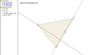 Altezze del triangolo con GeoGebra [upl. by Ycul501]