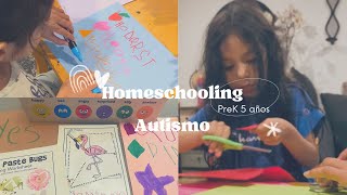 Material y Aprendizaje para Autismo a los 5 años de edad Educando en Casa y Terapia ABA [upl. by Strep67]