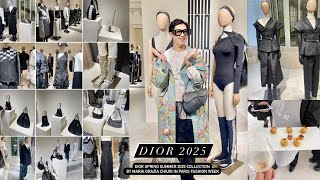 DIOR SPRING SUMMER 2025 COLLECTION BY MARIA GRAZIA CHIURI IN PARIS FASHION WEEK 2025 [upl. by Otinauj]