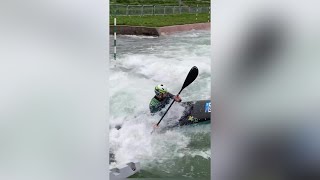 Showing off skills on the Paris 2024 Olympic venue [upl. by Allebram]