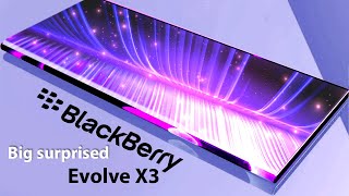 Blackberry Evolve X3 5G Trailer  New leaks and renders By Imqiraas tech [upl. by Riley]