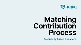 FAQ Contribution Matching [upl. by Neret]