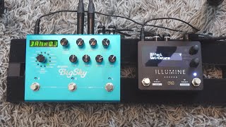 Strymon BigSky vs Neunaber Illumine [upl. by Assirroc]