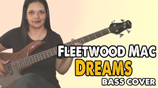 BASS COVER Dreams  Fleetwood Mac [upl. by Akemet]