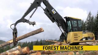 Caterpillar Forestry Product Line [upl. by Rella]