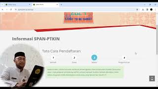 Cara Daftar SPAN PTKIN 2024 [upl. by Eillime]