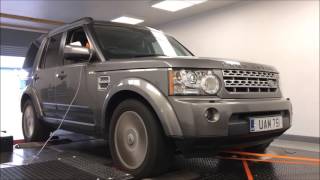 Discovery 4 30 SDV6 Alive Tuning Remap on Rolling Road [upl. by Soble577]