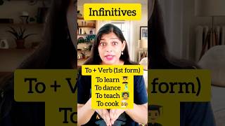 Infinitives in English  Learn How to Use To Verbsquot learnenglish languageskills shortsenglish [upl. by Yenmor]