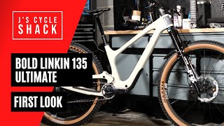 FIRST LOOK BOLD Linkin 135 Ultimate Mountain bike [upl. by Netsrak]