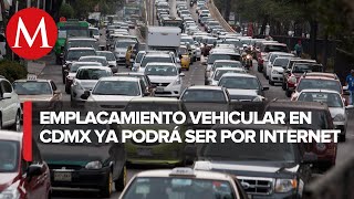 quotPlacas vehiculares se tramitarán en línea a partir de febreroquot Andrés Lajous [upl. by Nifled766]