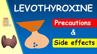 Levothyroxine  Mechanism side effects precaution amp uses [upl. by Bushweller755]