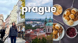 PRAGUE Travel Vlog  Best Czech Food Prices Travel Tips [upl. by Freeland401]