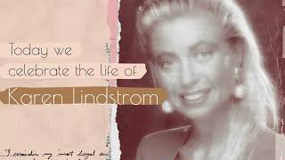 Karen Lindstrom celebrating her life in photos 19682019 [upl. by Amaso763]