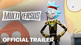 MultiVersus  Rick Sanchez Official Gameplay Trailer [upl. by Lemaceon]