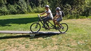 TANDEM BIKE FAIL [upl. by Aicssej]